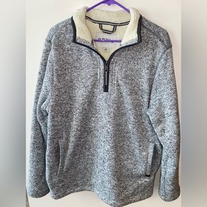 ORVIS Men’s Quarter Zip Sherpa Lined Pullover